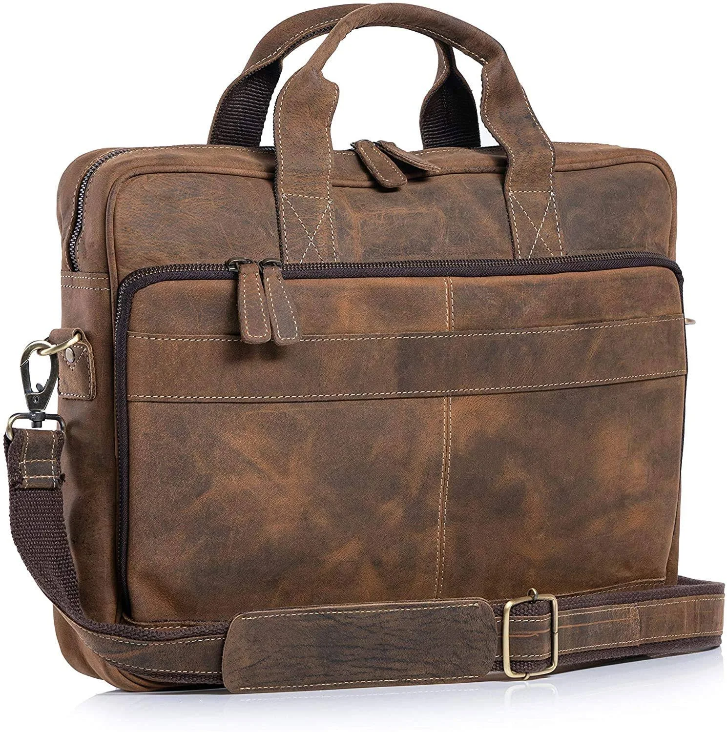 Komal's Passion Leather Briefcase