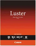 Canon Luster Photo Paper