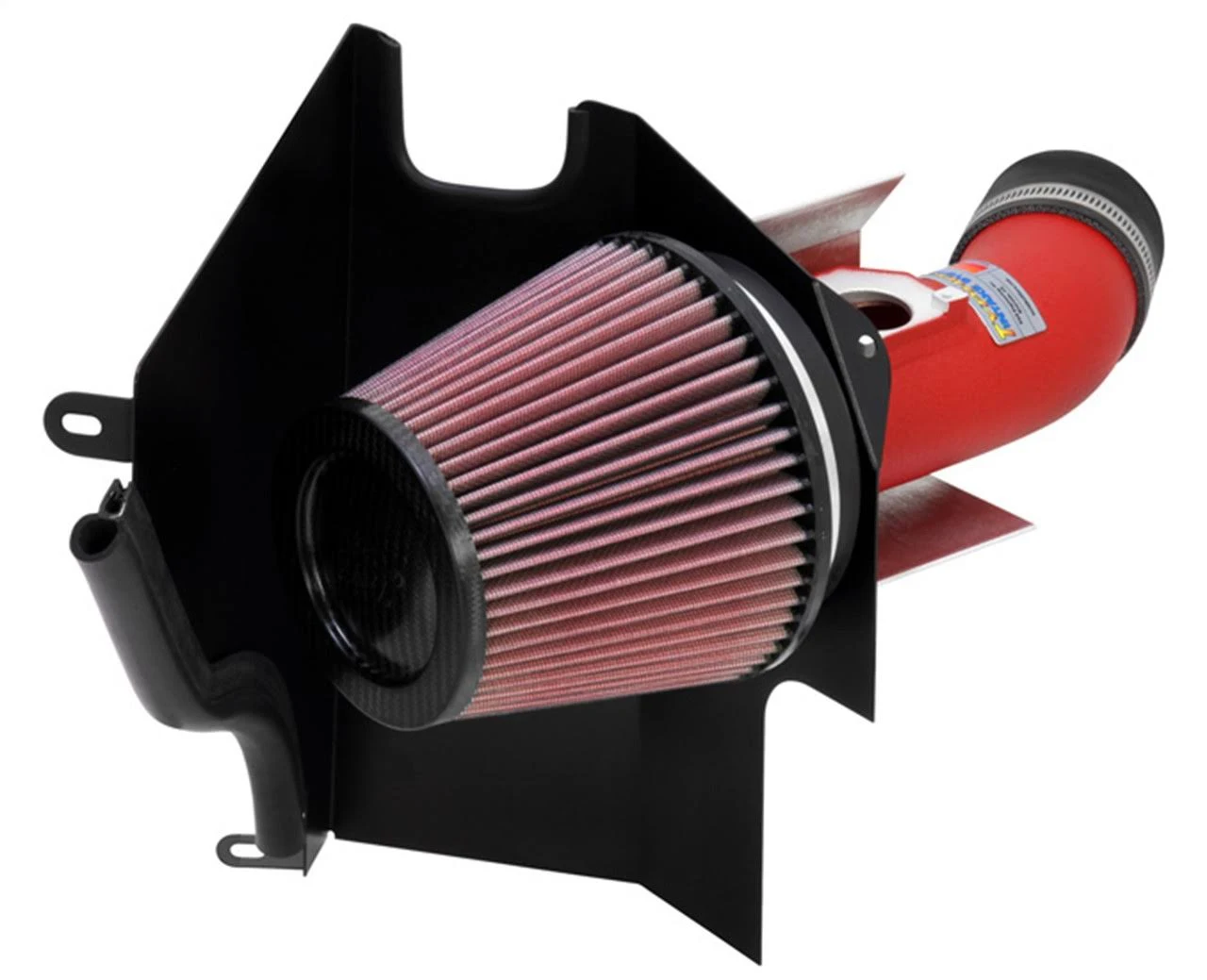 K&N 02-07 WRX/STi Wrinkle Red Typhoon Short Ram Intake - 69-8001TWR