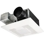 WhisperFit DC 110 CFM 1.3 Sone Ceiling Mounted Bath Exhaust Fan with Energy Star Rating