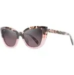 Women's Maui Jim Blossom Polarized Sunglasses Pink Havana/Rose