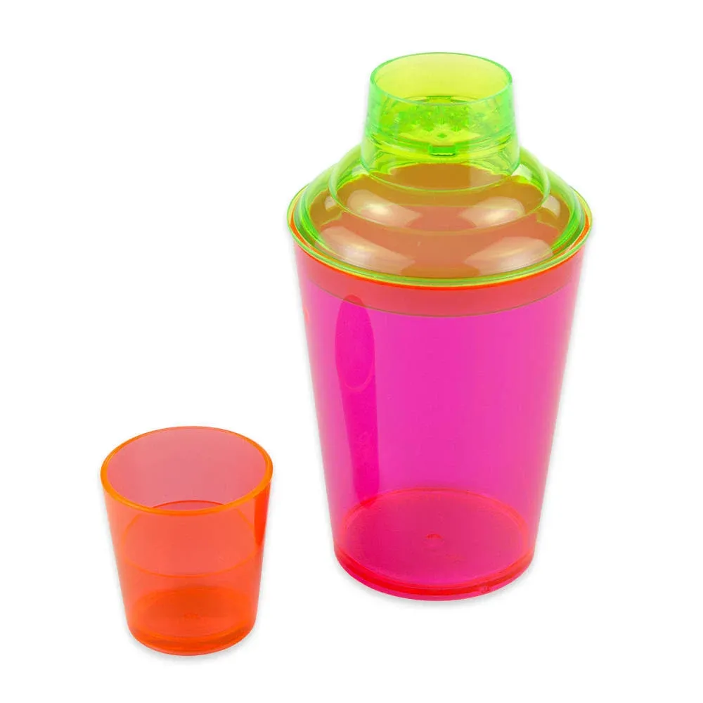 G.E.T. SH-175-NE 3 Piece Neon Shaker Set