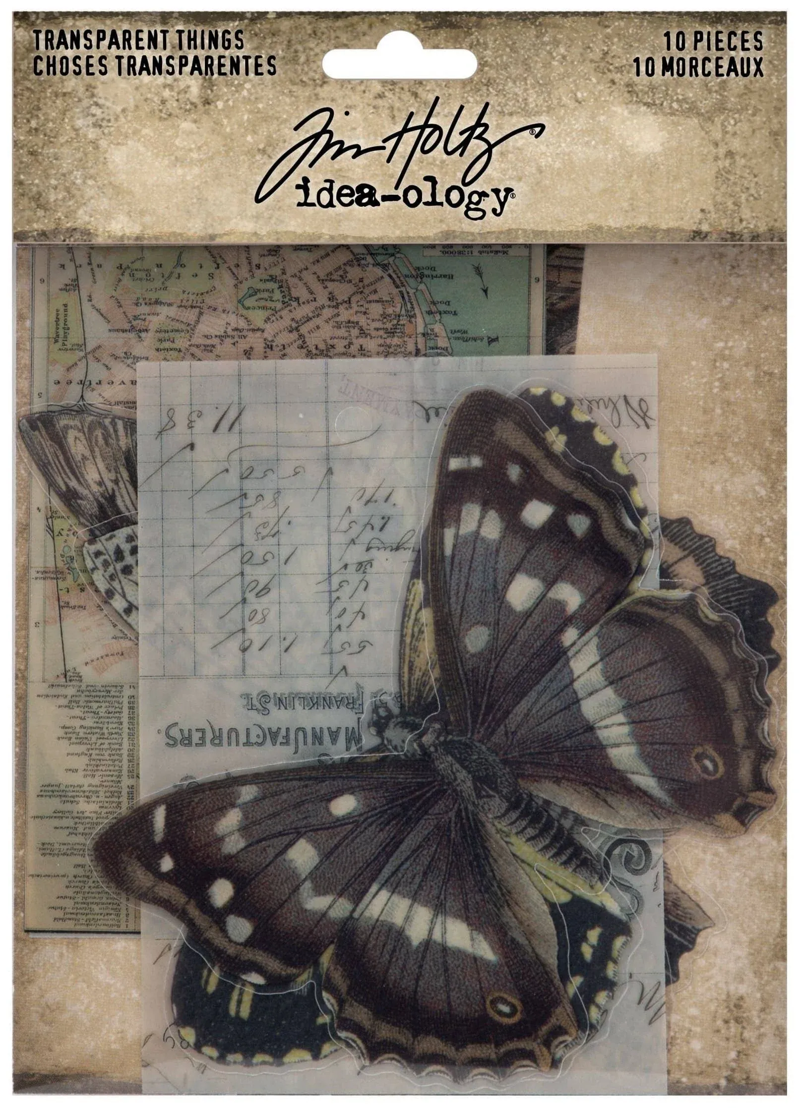 Tim Holtz Idea-ology - Transparent Things 10Pc, TH94241