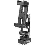 SMALLRIG Universal Phone Tripod Mount, Metal Cell Phone Mount with Cold Shoe Mount and M4 screws for DJI Stabilizers, Free Adjustment Phone Mount Adapter for iPhone 15 14, for Samsung Galaxy - 4301