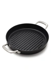 Gp5 Infinite8 Healthy Ceramic 11-inch Grill Pan In Black