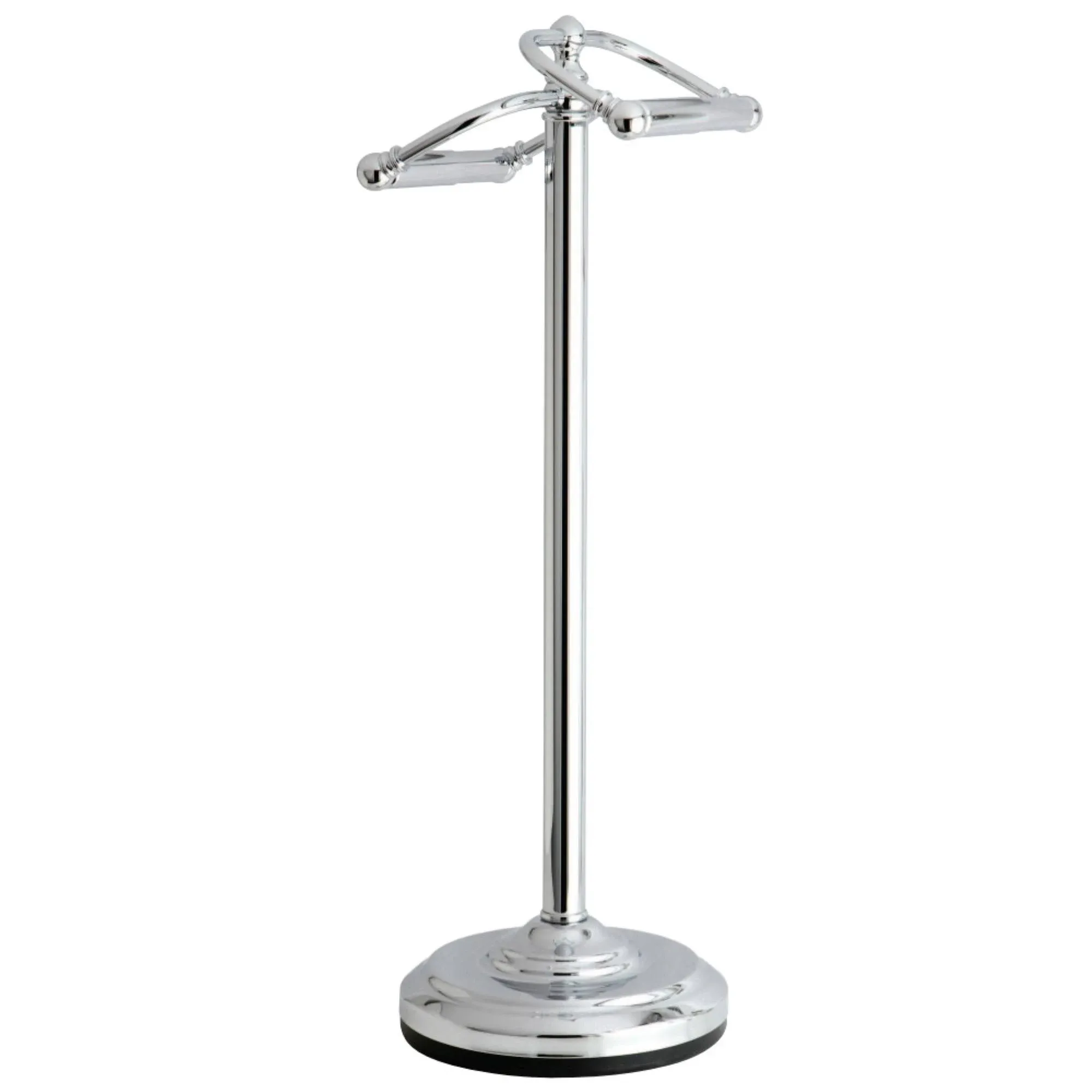 Kingston Brass CC2201 Vintage Freestanding Toilet Paper Stand Polished Chrome