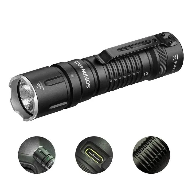 Sofirn Sc33 Tail Switch Powerful Flashlight