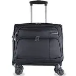 American Green Travel Jefferson Carry-On Spinner Briefcase Laptop Bag