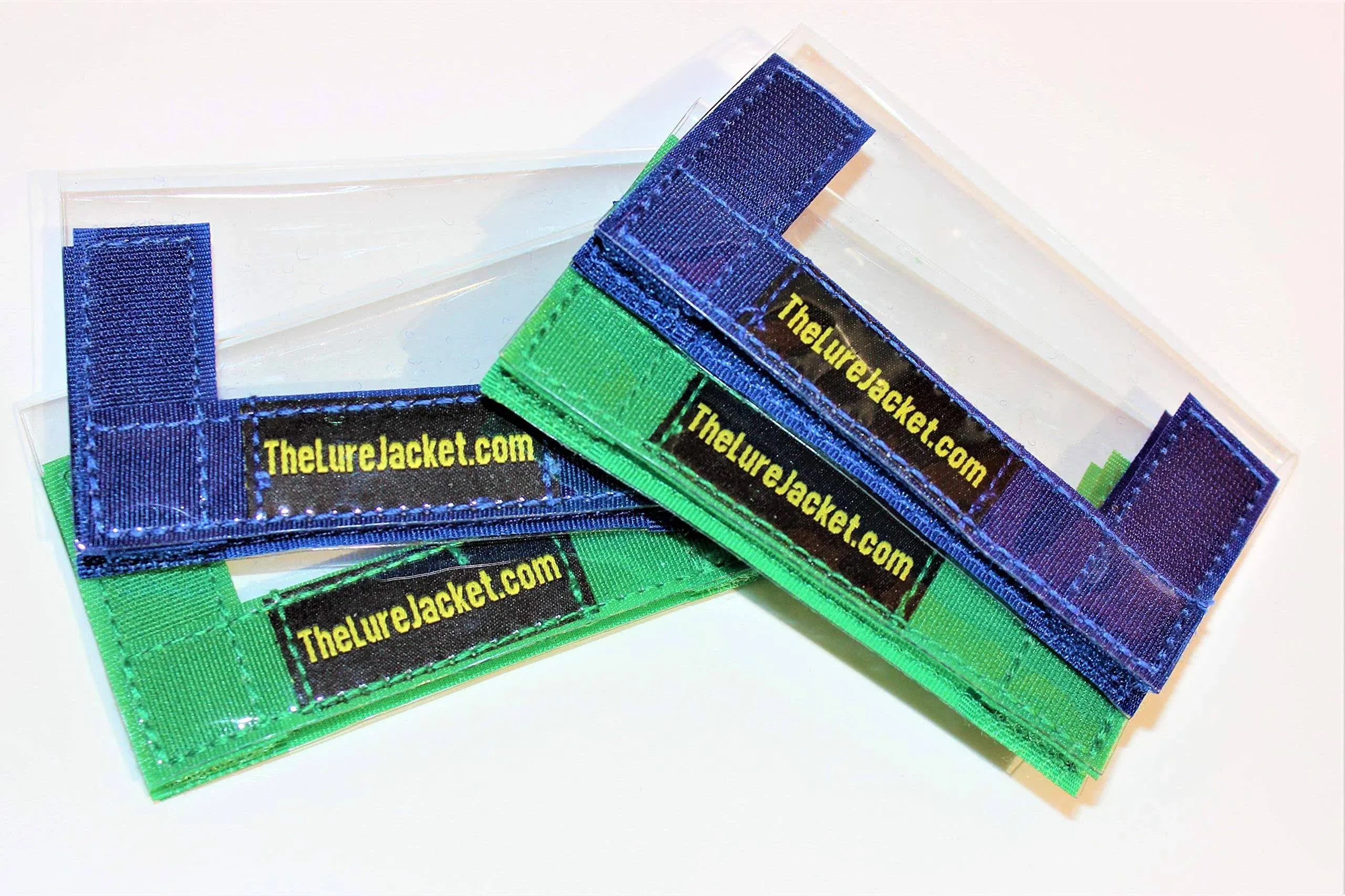 Lure Jacket Minnow 4&#034; x 2.5&#034; (4)-Pack; Fishing Lure Wrap, Lure Cover