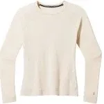 Smartwool Women's Classic Thermal Merino Base Layer Crew Almond Heather / L