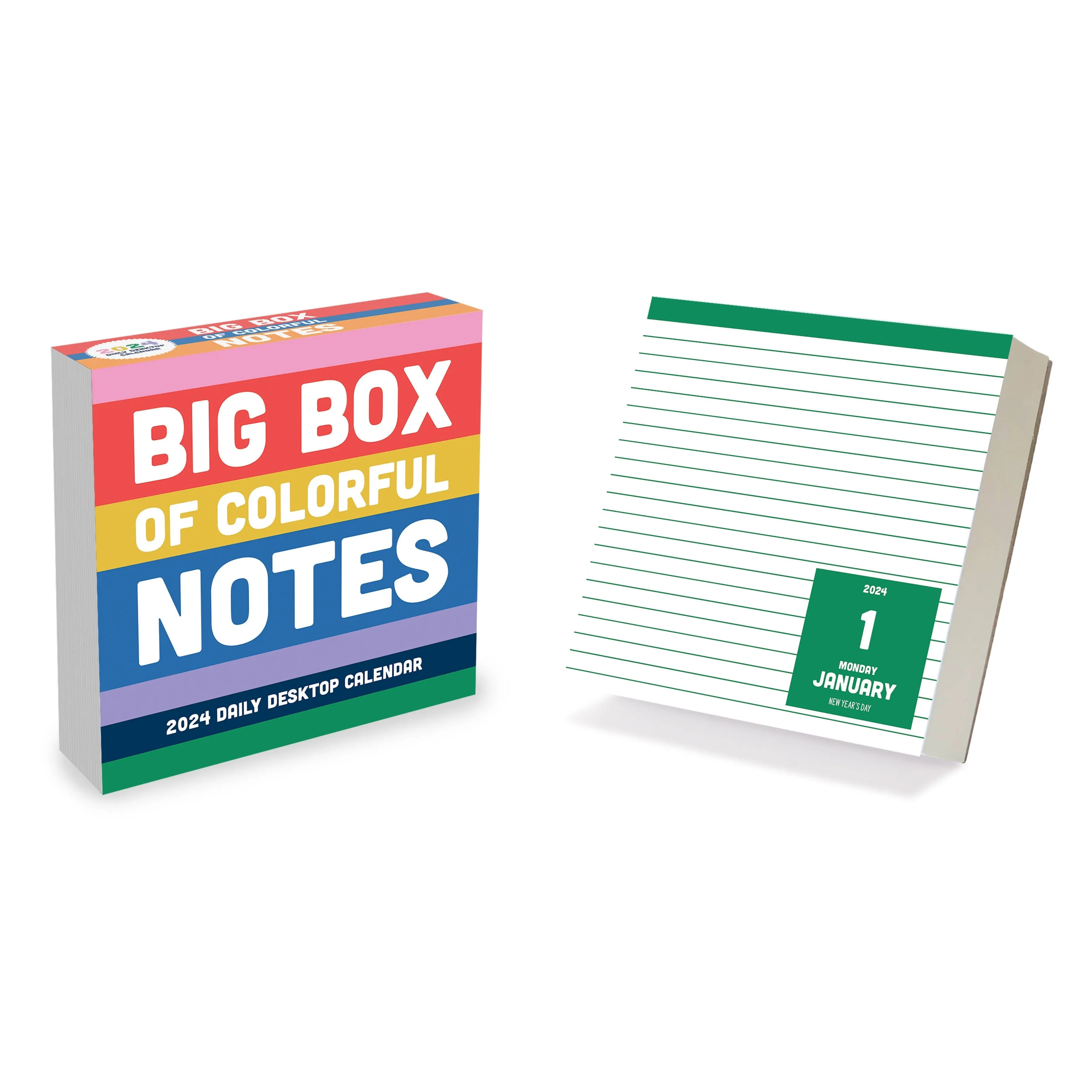 2024 Big Box of Notes Daily Desktop Calendar