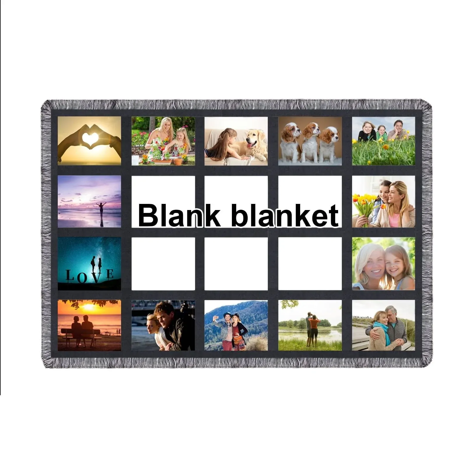 1 Pack Sublimation Blanket Blanks 40&#034;X60&#034; Throw Blankets for Heat Press Baby ...