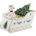 Christmas Tree Rudolph 50 qt. Cookie Jar Spode