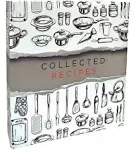 Recipe Binder, Full Page 3 Ring Standard Binder Organizer Set (with 50 Page P...