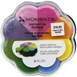 Momenta 8 Piece Pastel Tones Removable Wedges Ink Pad