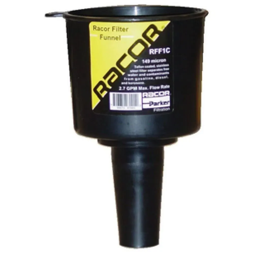 Racor - RFF1C Funnel-Fuel Filter 2.7 Gpm100M