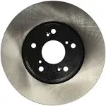 Centric® 120.40086 Front, Driver or Passenger Side Brake Disc, Plain Surface, 5 Lugs Premium Series