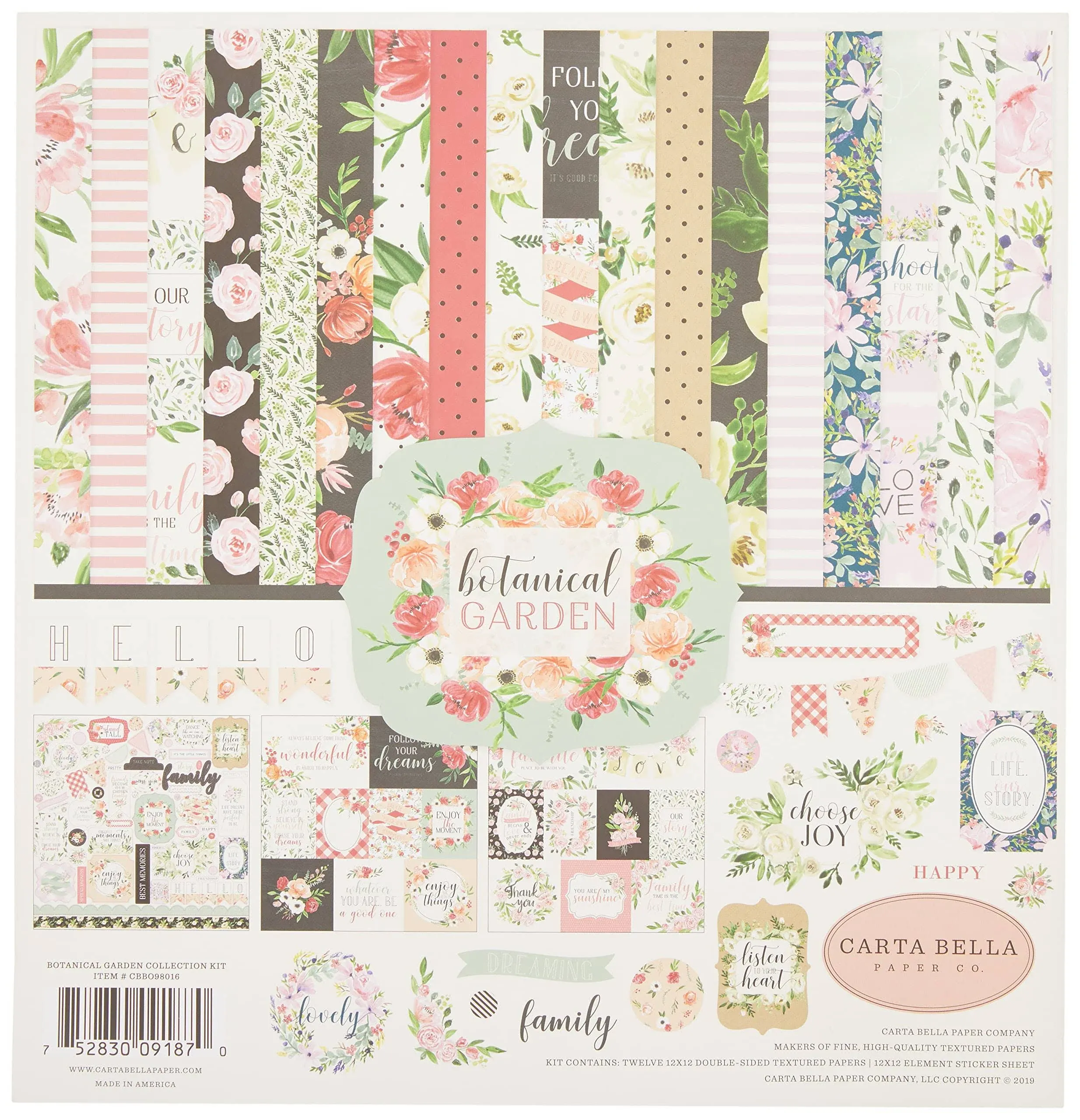 Carta Bella Collection Kit 12"X12"