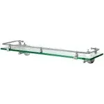 Gatco 1438C Glass Railing Shelf, Chrome