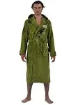 Halo Infinite Master Chief Hooded Bathrobe for Adults | One Size Fits Most