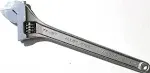 Irega 7715 Adjustable Wrench Chrome 15 Inch