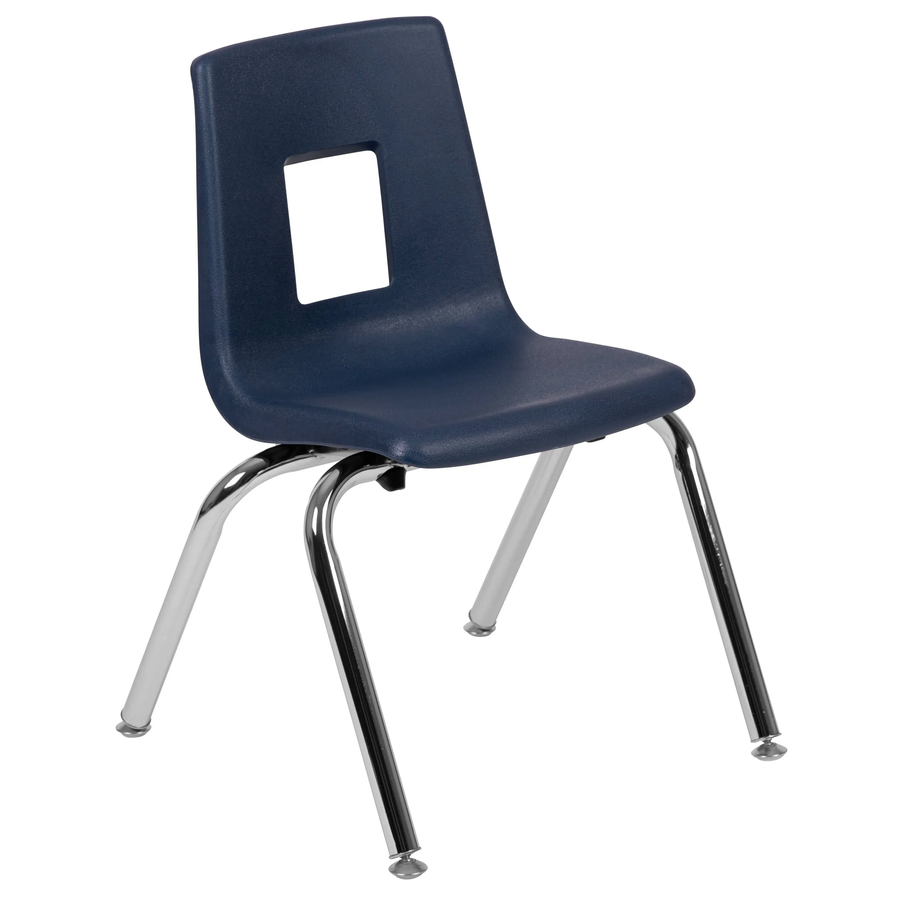 Mickey Advantage Navy Student Stack School Chair - 14-inch