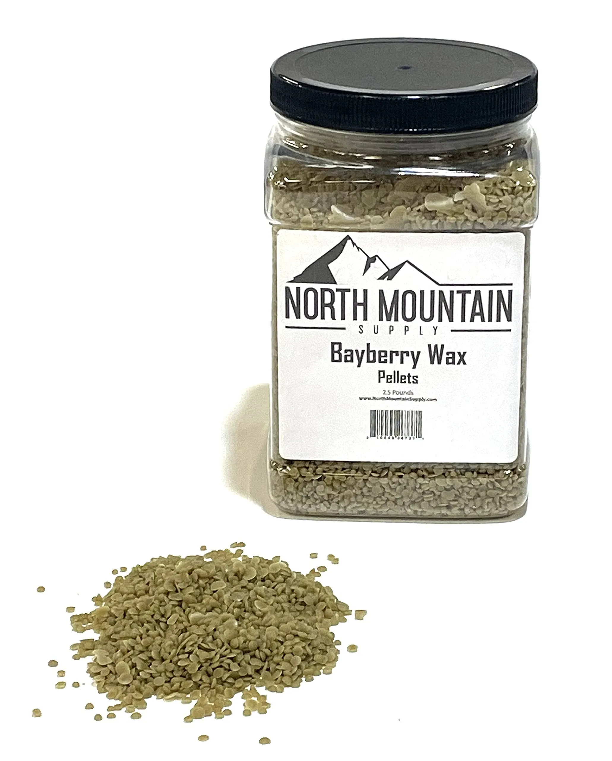 Bayberry Wax Pellets - Great for Candle Making - Smells Like Christmas - 2.5l...