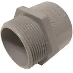 Carlon E943DR-CTN PVC Terminal Adapter, Electrical, 1/2-In. - Quantity 1