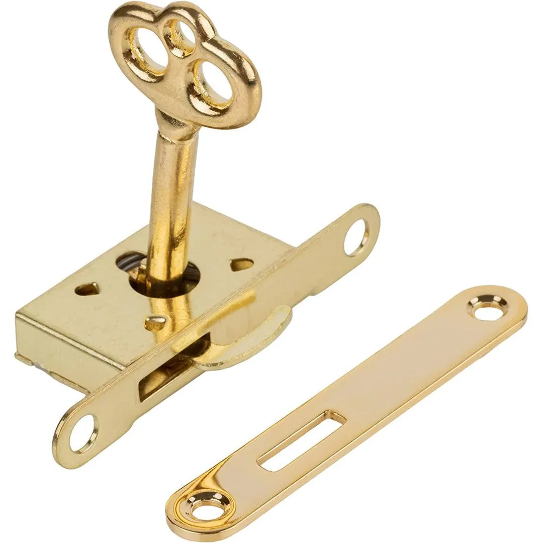 Gold Plated Full Mortise Lock Set for Small Box