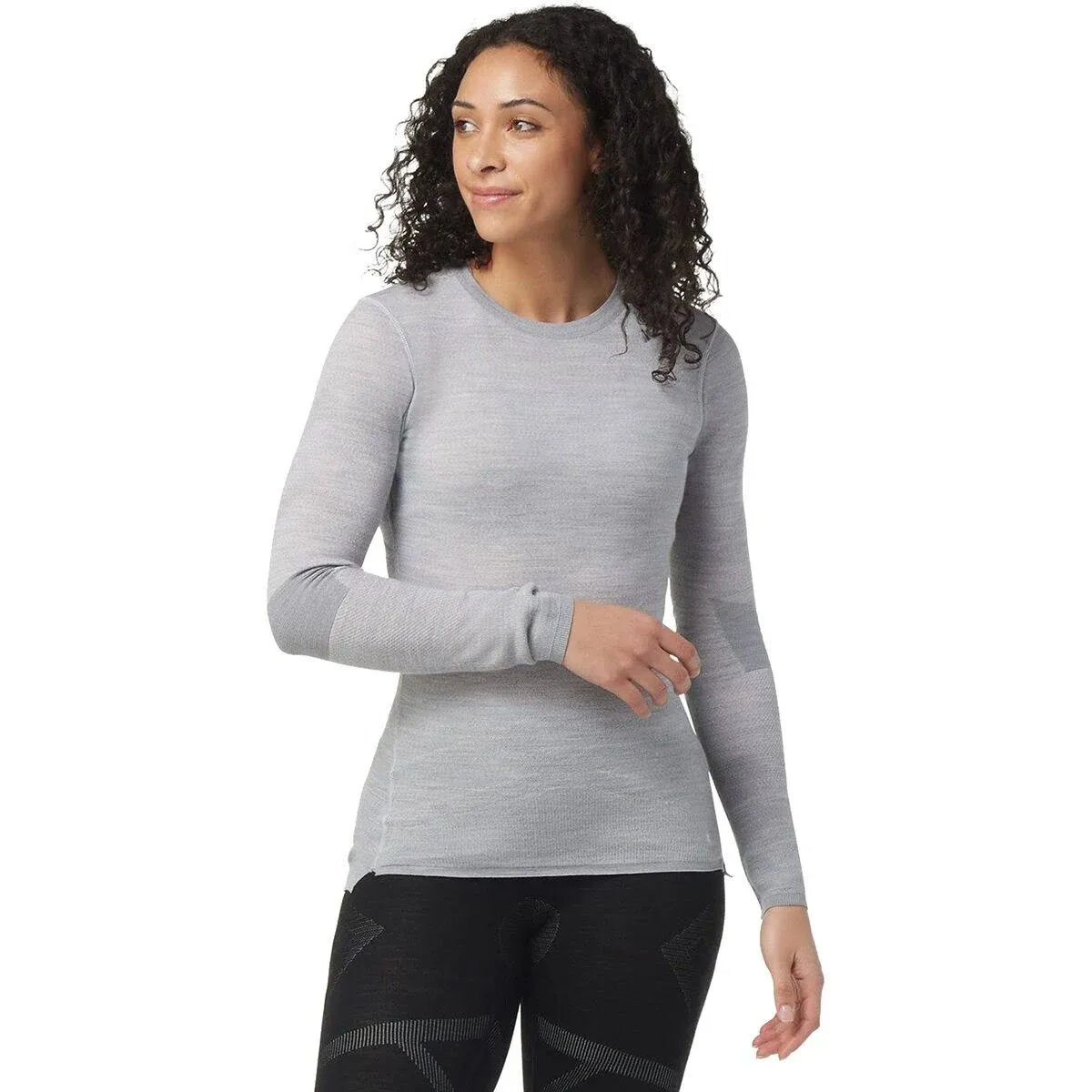 Smartwool Womens Intraknit Thermal Merino Base Layer Crew - GoBros.com