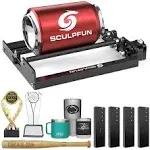 Sculpfun Rotary Roller, Laser Engraver Y-Axis Rotary Module, 360° Rotary ...