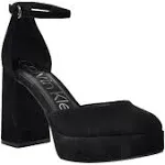 Calvin Klein Sabin Platform Pump in Black at Nordstrom, Size 10