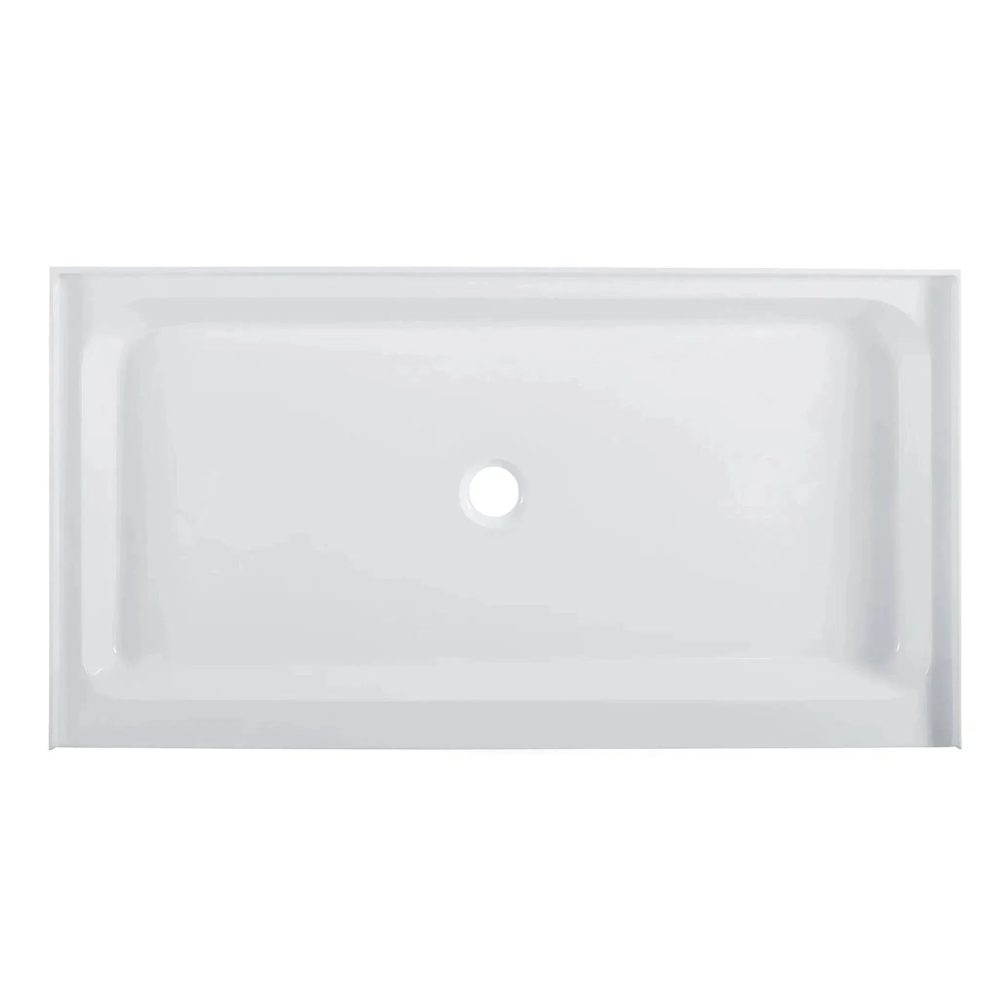 Swiss Madison SM-SB525 Voltaire 34" x 60" Single Threshold Shower Base Drain ...