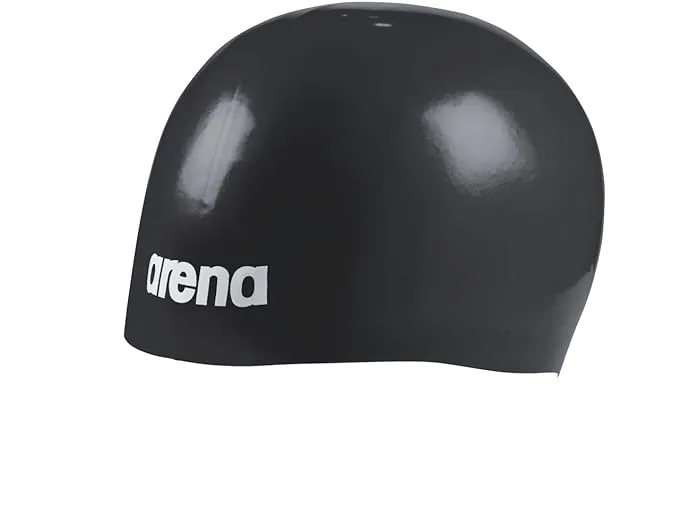 Arena Unisex Adult Molded PRO II Silicone Racing Swim Cap Women and Men High Tech 3D Molding FINA Approved, One Size