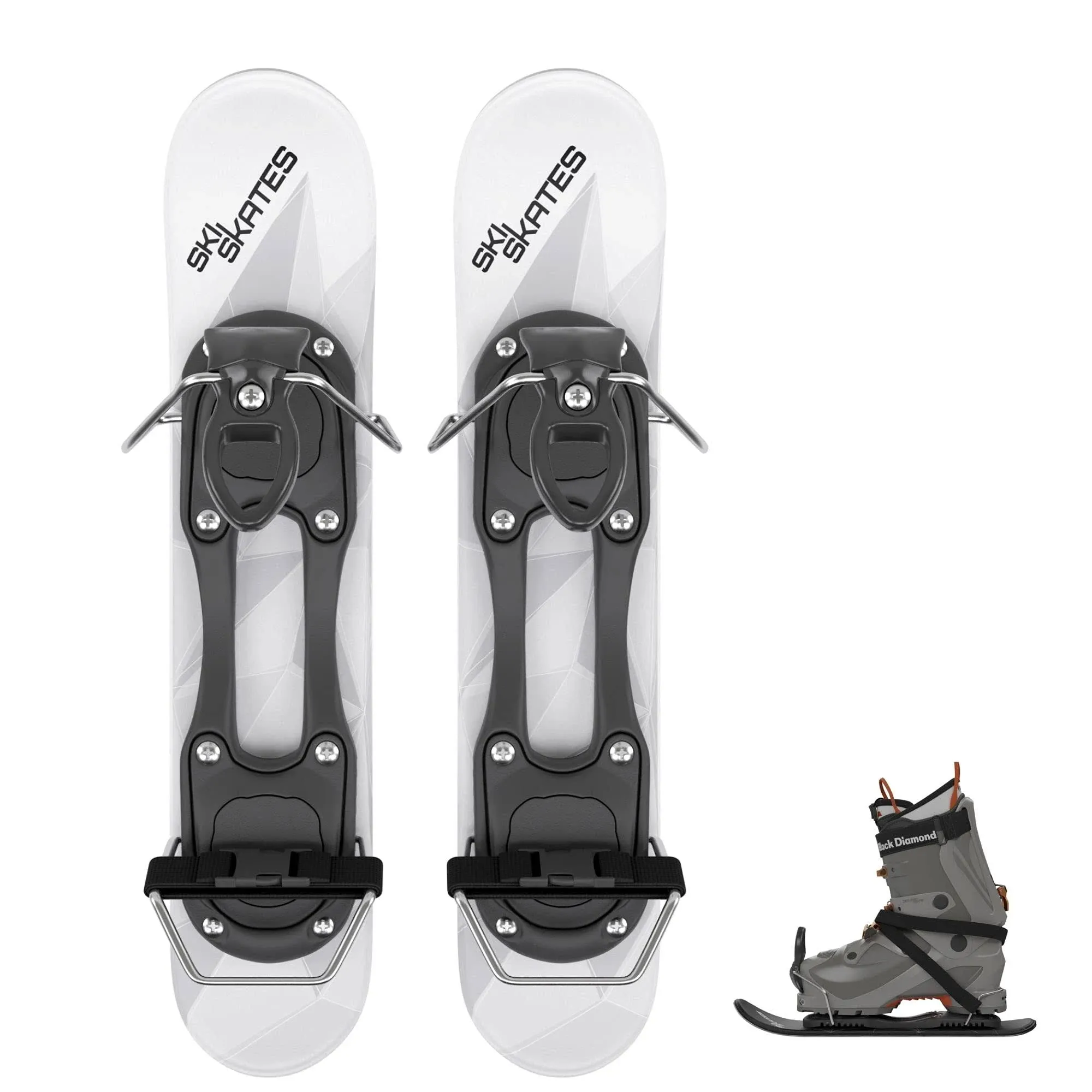 Skiskates - Short Mini Ski Skates For Snow | Skating Skis Snowblades Skiboards ...