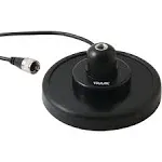 Tram 240-B CB 5" Magnet Mount Antenna Steel Housing with Rubber Boot 17ft Coaxial Cable (Black)