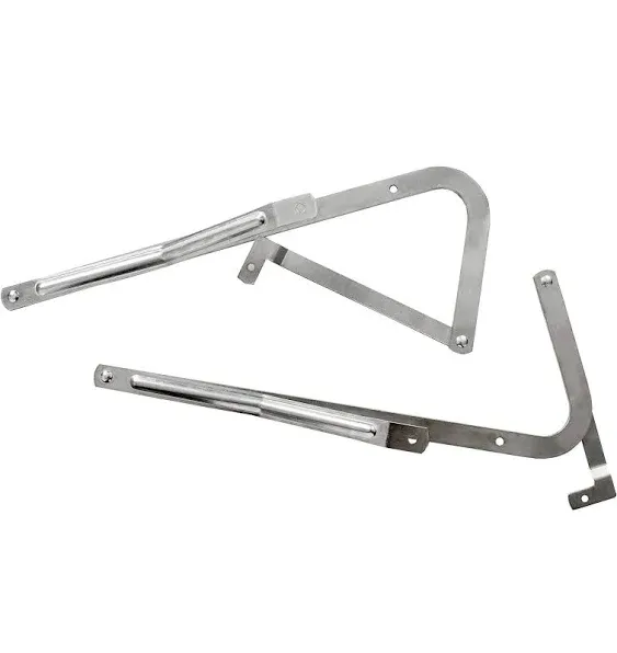 Attic Ladder Spreader Hinge Arms Replacement Kit for Werner 55-1 2006 and Older - (Pair)