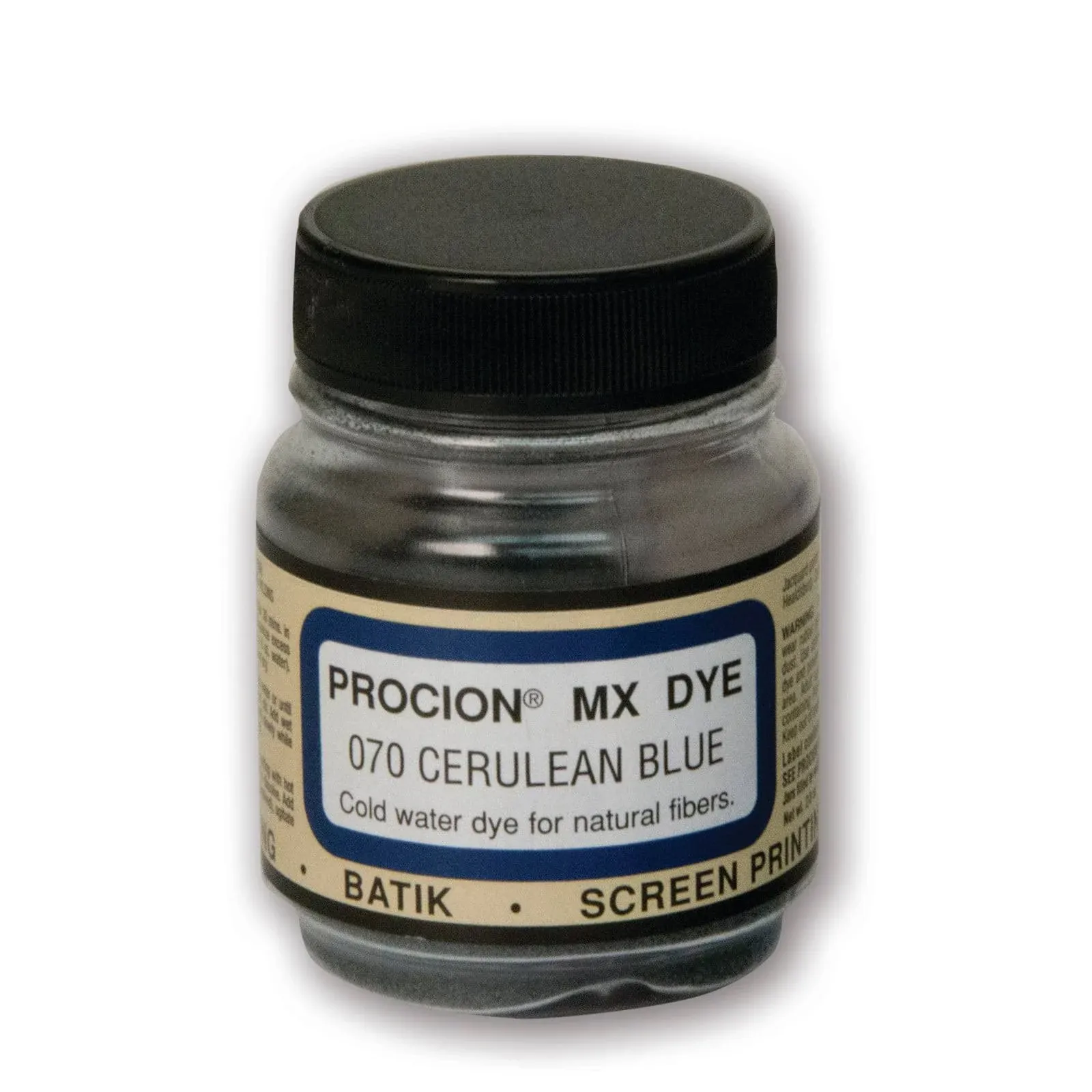 Jacquard Procion MX Dye 2/3 oz Cerulean Blue