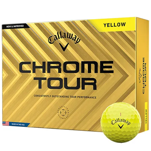 Callaway Chrome Tour White Golf Balls