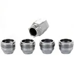 McGard Wheel Lock Nut Set - 4pk. (Under Hub Cap / Cone Seat) M12X1.5 / 19mm &amp; 21mm Hex / .775in. L