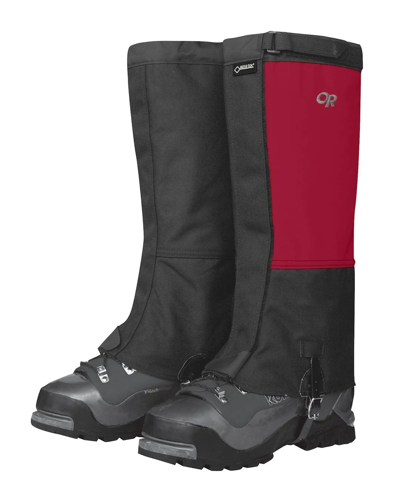 Outdoor Research Expedition Crocodile Gaiters S Chili/Black