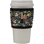 Sok It Hot Sok Coffee & Tea Reusable Insulated Neoprene Cup Sleeve (English Garden Picnic)