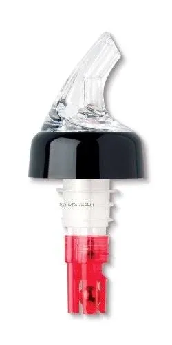 12 Count Clear 1 1/4 oz. Measured Pourer or Precision Liquor Bottle Pour Spout