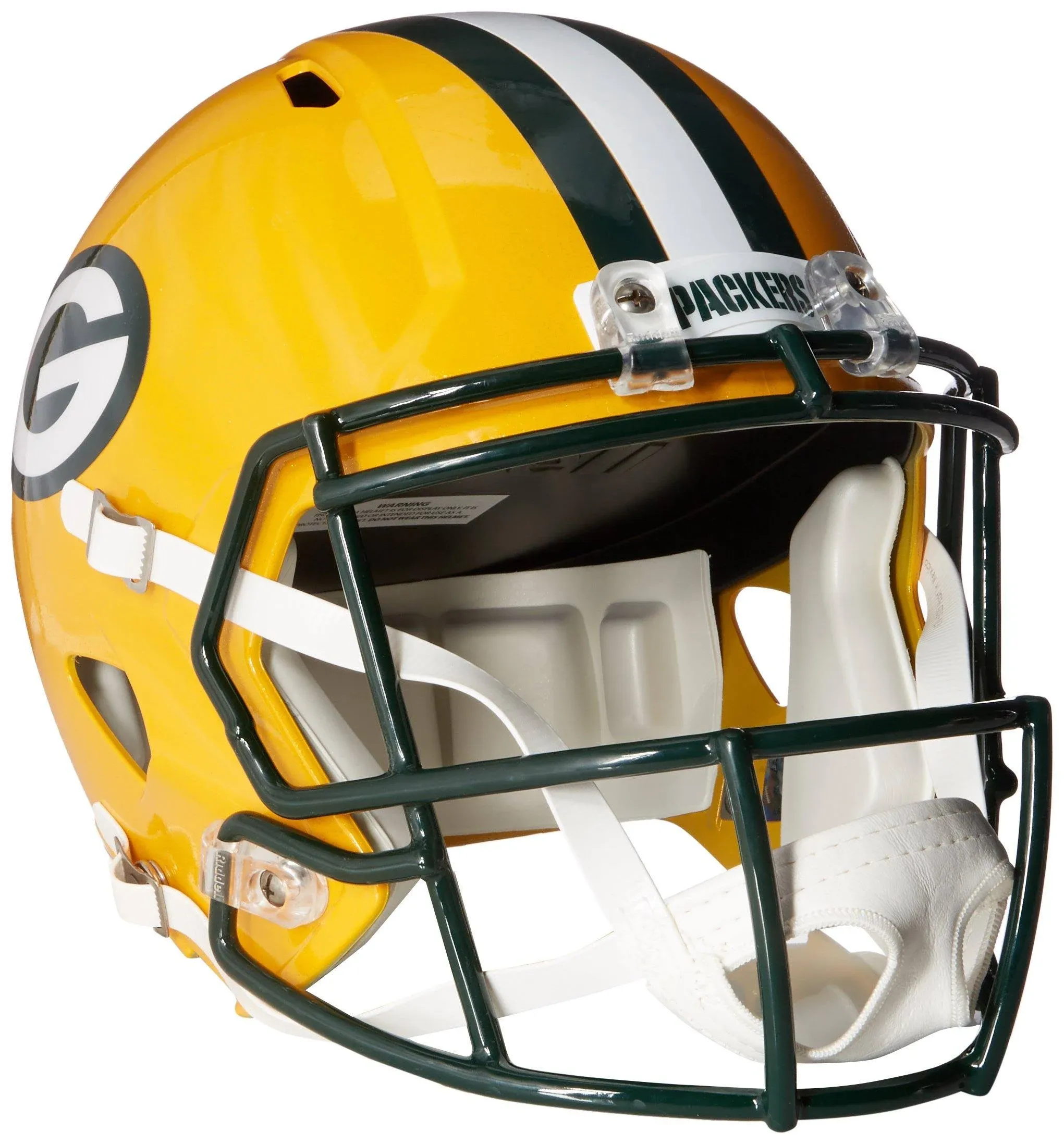 Riddell NFL Green Bay Packers Authentic Speed Full Size Helmet Yellow