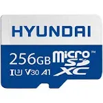 Hyundai 256GB U3 microSD Memory Card with Adapter 4K Video Ultra HD SDC256GU3