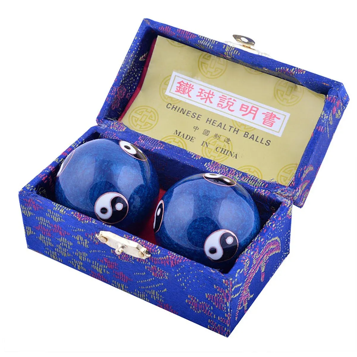 Feng Shui Exersice Stress Relief Balls,1.65inch ,Set of 2(4.2cm)