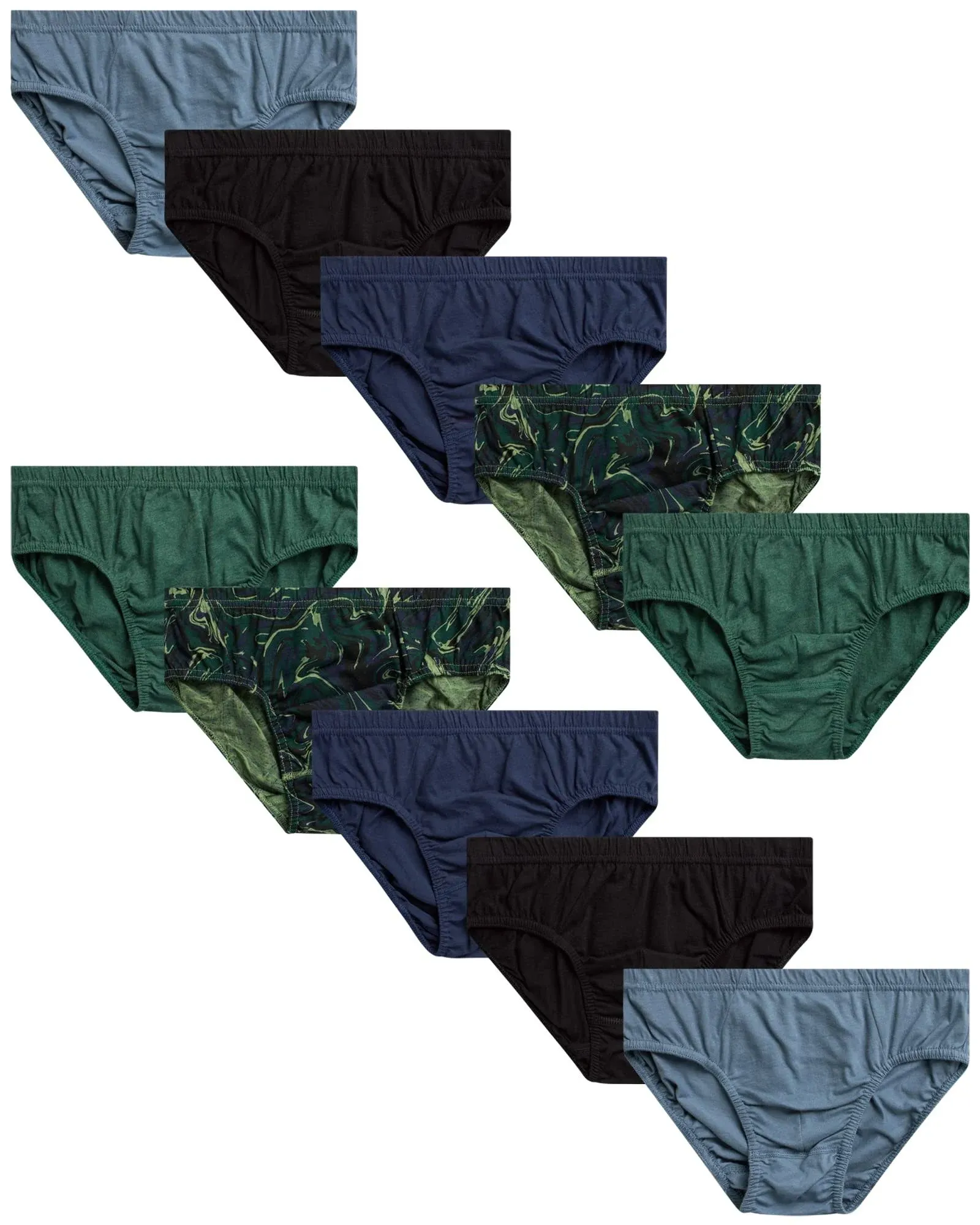 Van Heusen Men&#039;s Underwear - Low Rise Briefs with Contour Pouch (10 Pack)