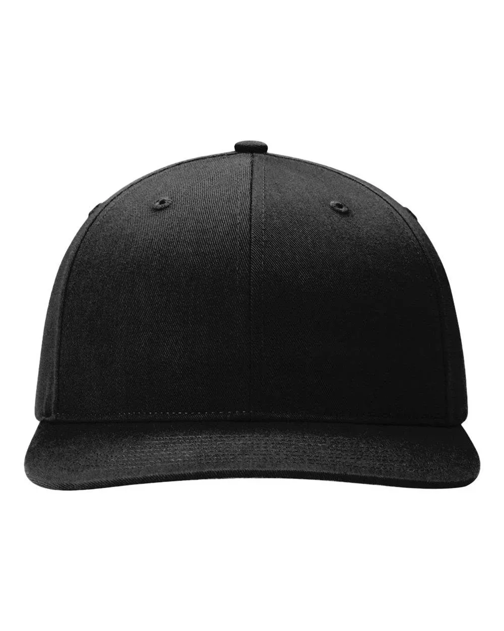 Richardson 312 Twill Back Trucker Hat, Black