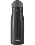 Contigo Cortland 2.0 Water Bottle with Autoseal Lid Licorice, 32 fl oz.,  Black