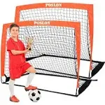 Poslon Soccer Goal Kids Soccer Net Set Carry Bag for Games and Training for Backyard for Kids and Teens